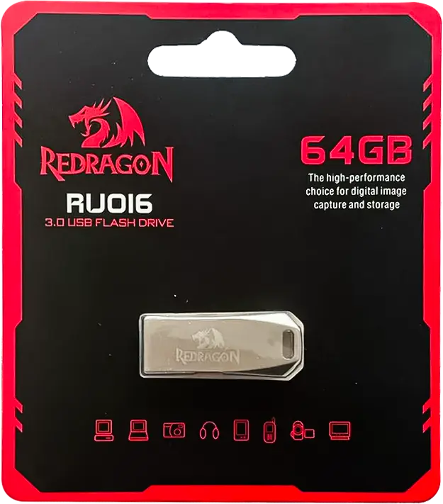 Flash Memory Redragon USB3.0 64GB - King Tech