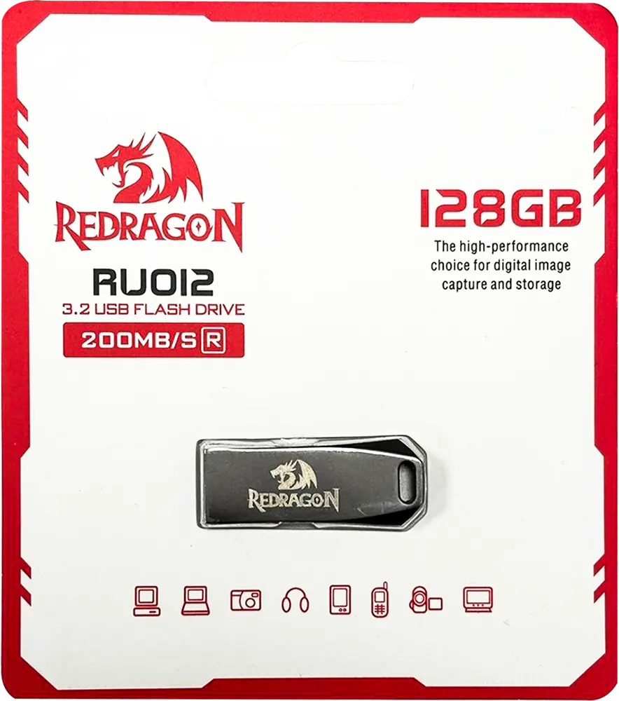 Flash Memory Redragon USB3.2 200MB 32GB - King Tech