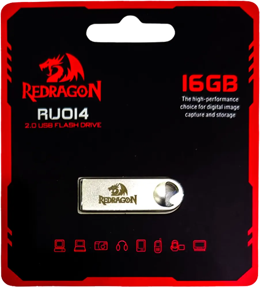 Flash Memory Redragon USB2 16GB - King Tech