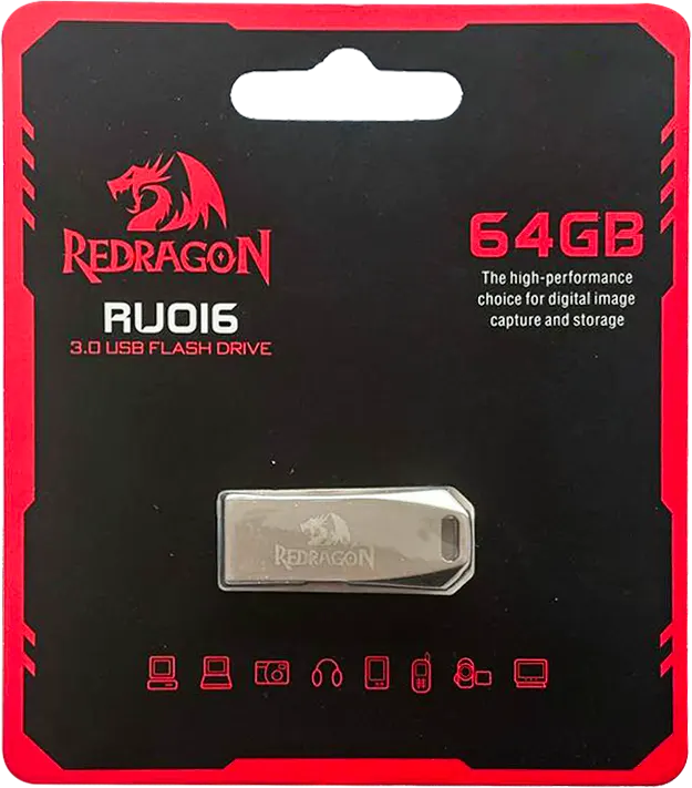 Flash Memory Redragon USB3.2 200MB 64GB - King Tech