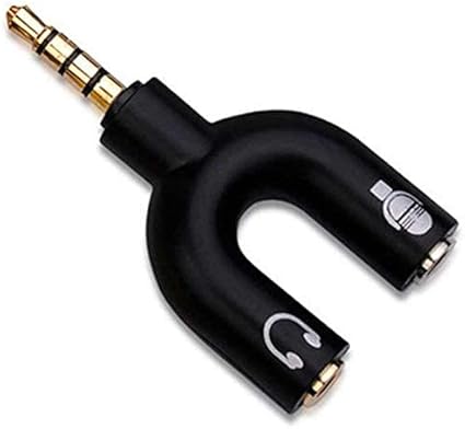 Converter Audio 2 Female x 1 Male - King Tech