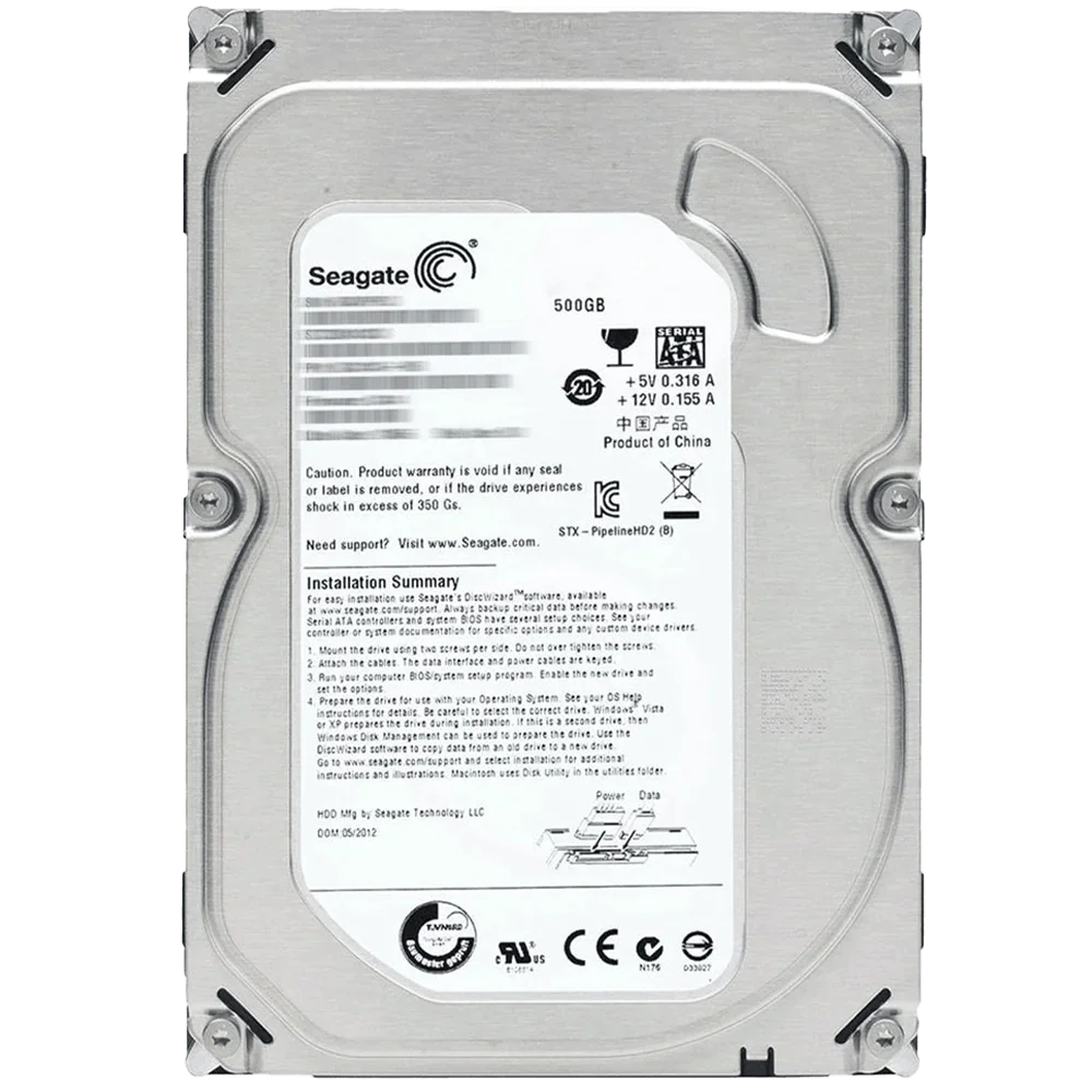 HDD PC 500GB (Used) - King Tech
