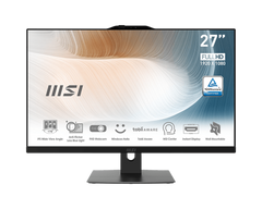 All-in-One PC MSI Modern AM272P 12M (27" FHD, Core i7-1255U, 16GB RAM, 512GB SSD) - King Tech
