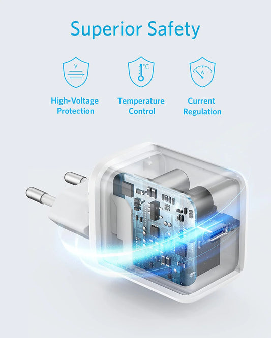 Anker 20W PowerPort III Nano Mobile Wall Charger
