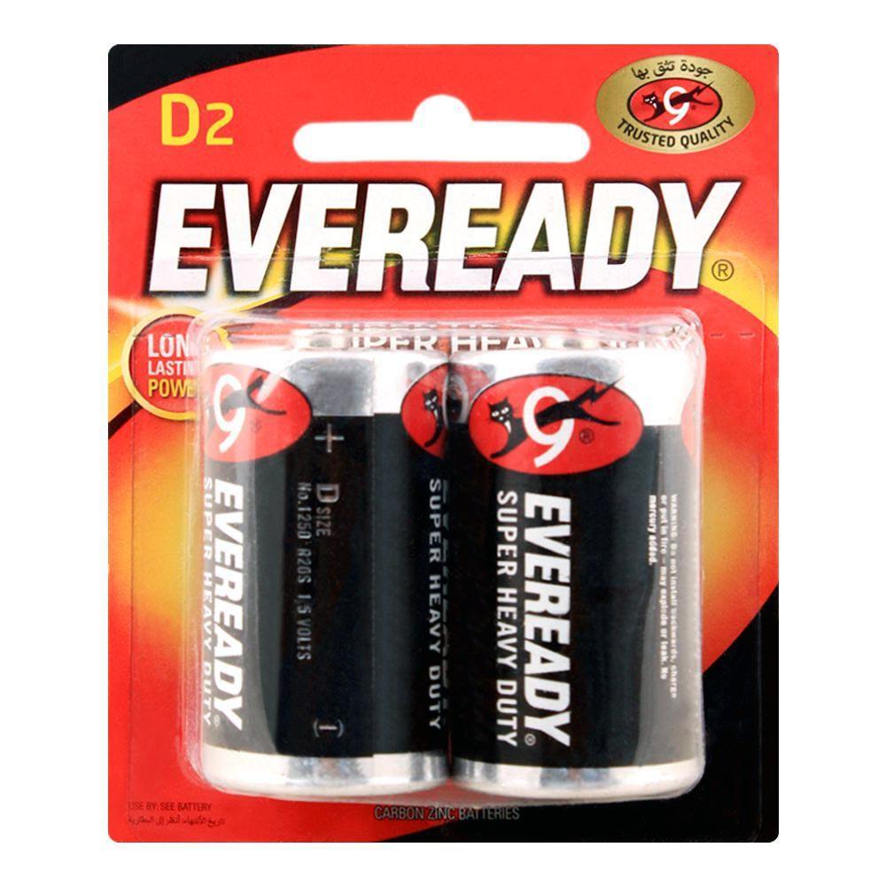 Battery Eveready D Black - King Tech