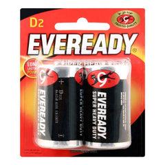 Battery Eveready D Black - King Tech