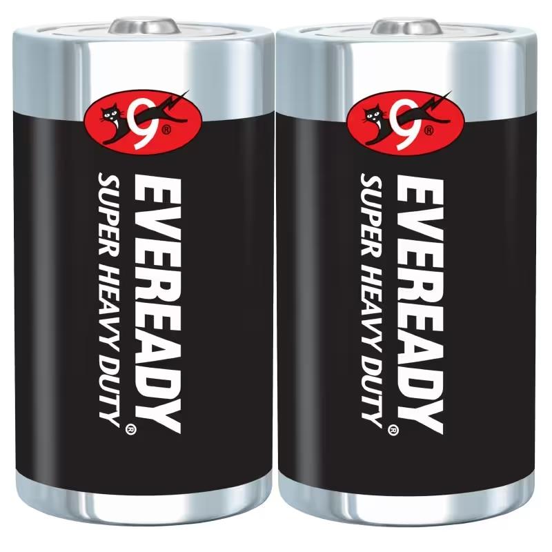 Battery Eveready D Black - King Tech