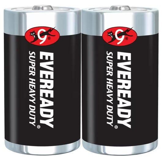 Battery Eveready D Black - King Tech