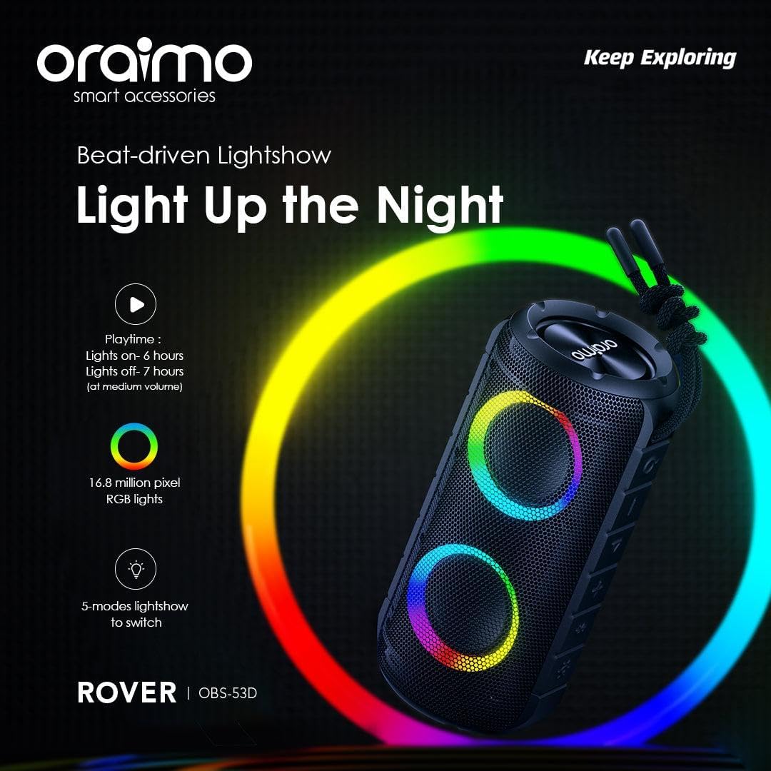 Bluetooth Speaker Oraimo Rover OBS-53D - King Tech