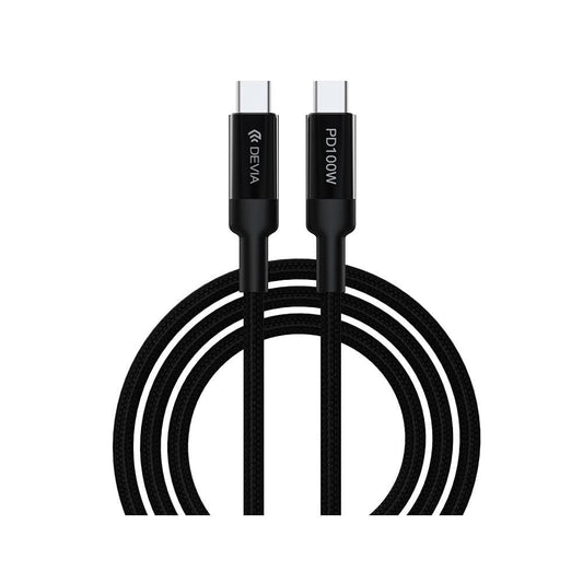 Cable Charging Devia MP-710 100W Type-C to Type-C - King Tech