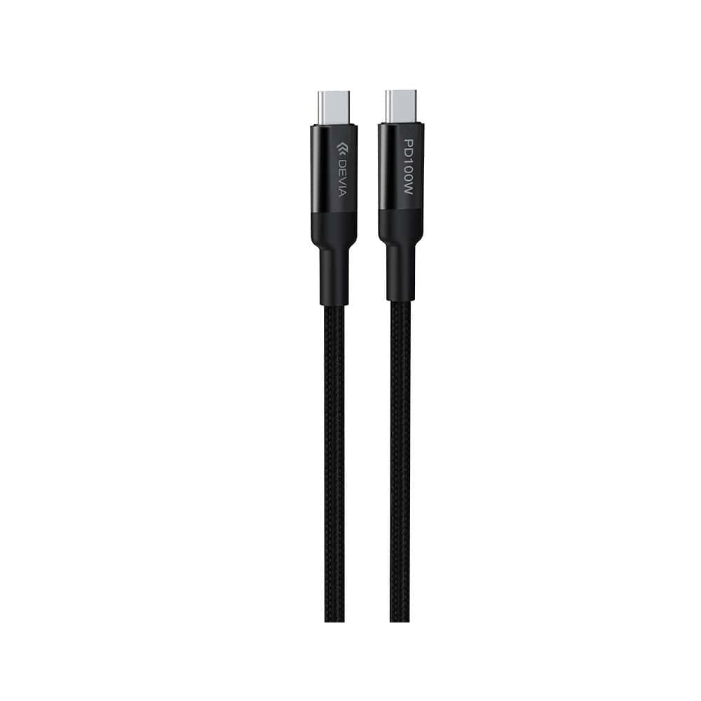 Cable Charging Devia MP-710 100W Type-C to Type-C - King Tech