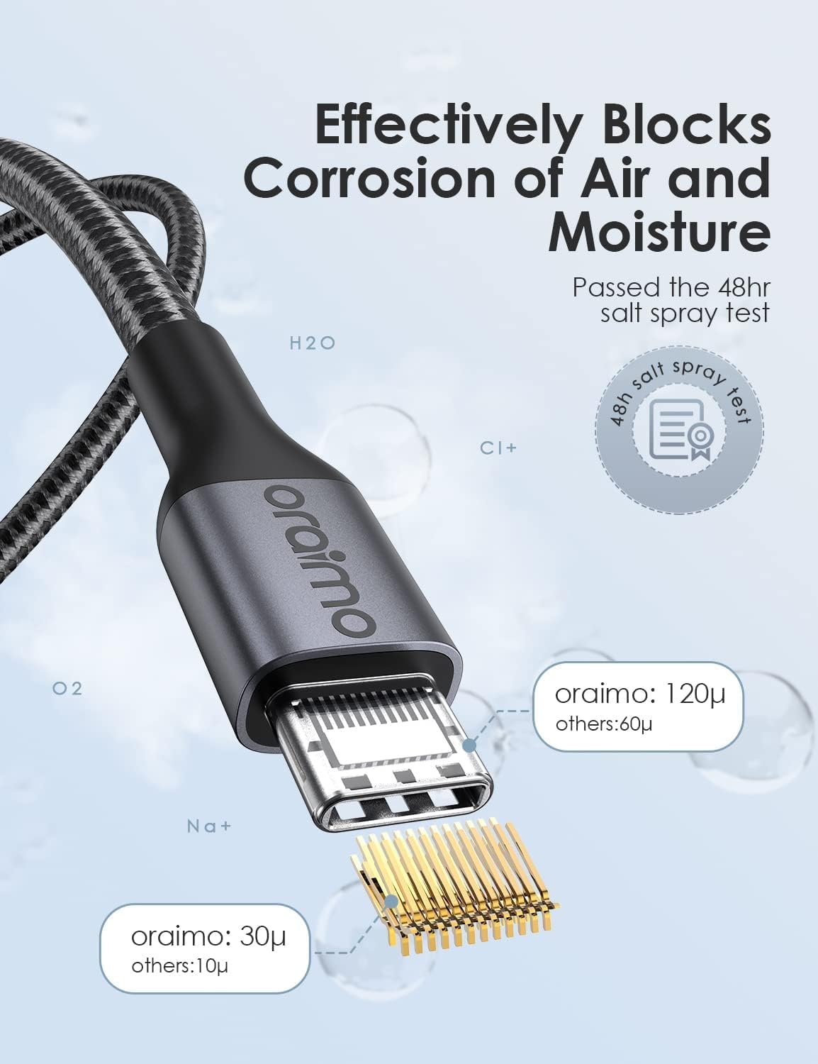 Cable Charging Oraimo OCW-173CC Type-C to Type-C - King Tech