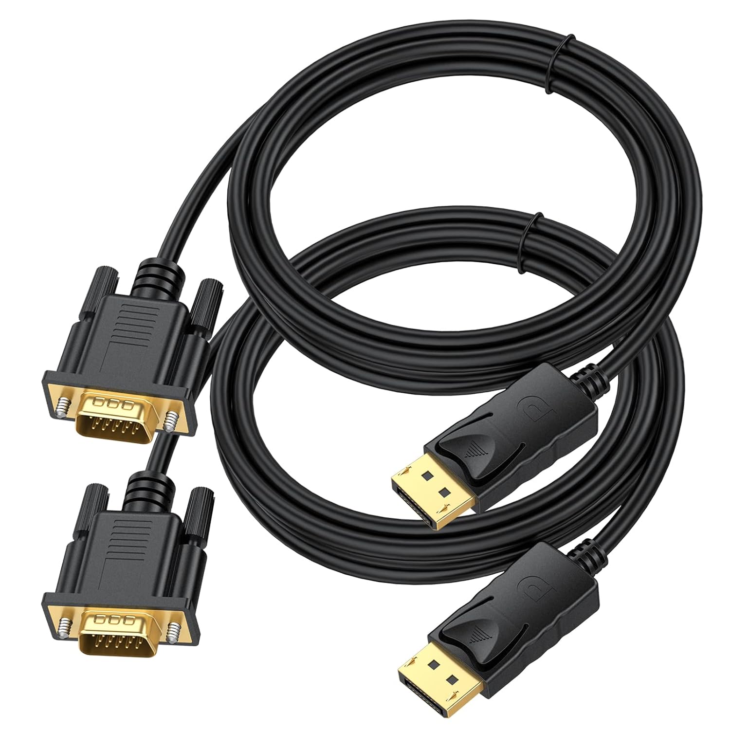 Cable Display to VGA 1.5M - King Tech