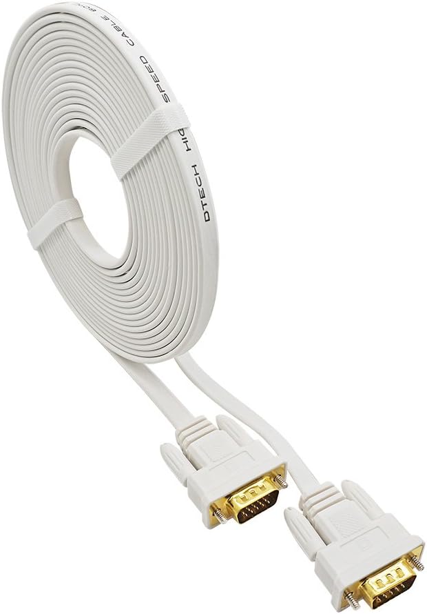 Cable Monitor Original White 20M - King Tech