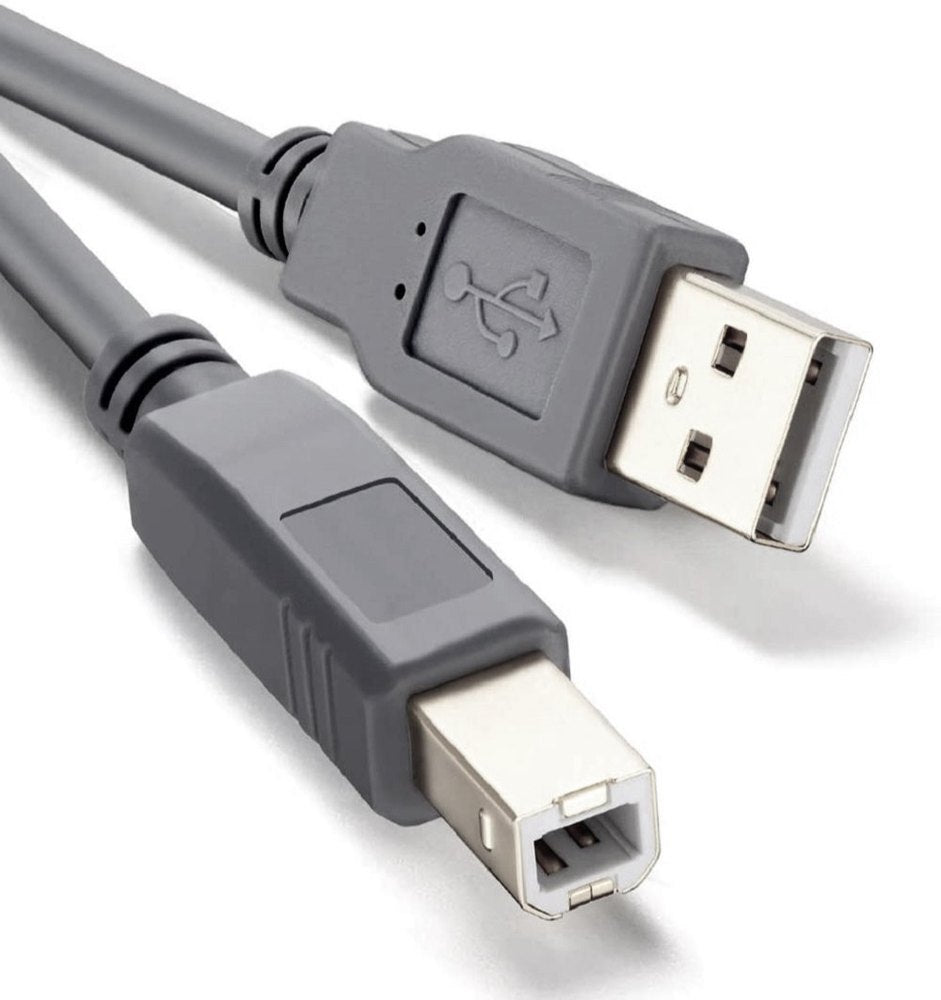 Cable USB Printer Gray 1.5M - King Tech