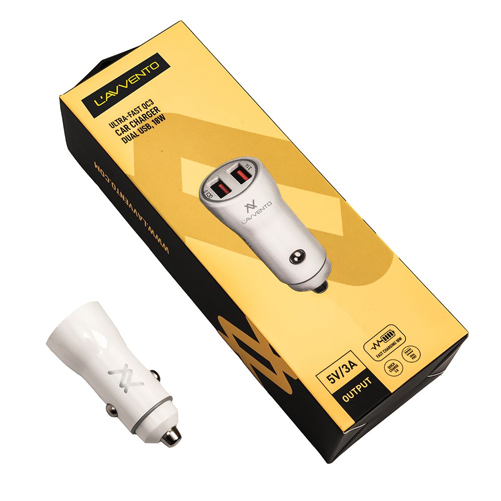 Car Charger L'Avvento MP319 - King Tech