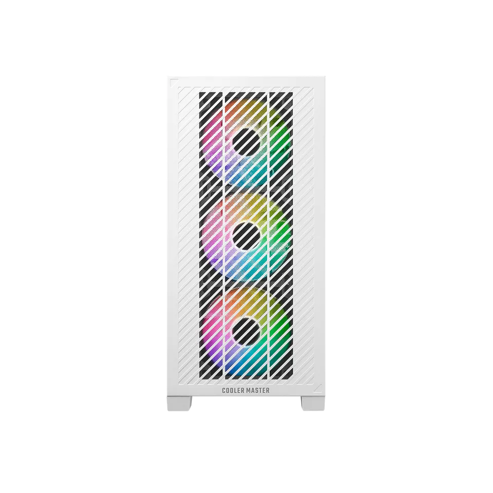 Case Cooler Master Elite 301 Micro-ATX (White) - King Tech