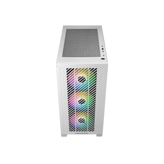 Case Cooler Master Elite 301 Micro-ATX (White) - King Tech