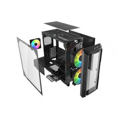 Case Cooler Master HAF 500 Mid Tower (ATX, Black, ARGB Fans) - King Tech