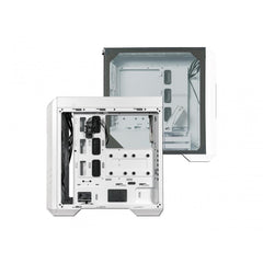 Case Cooler Master HAF 500 Mid Tower (ATX, White, ARGB Fans) - King Tech