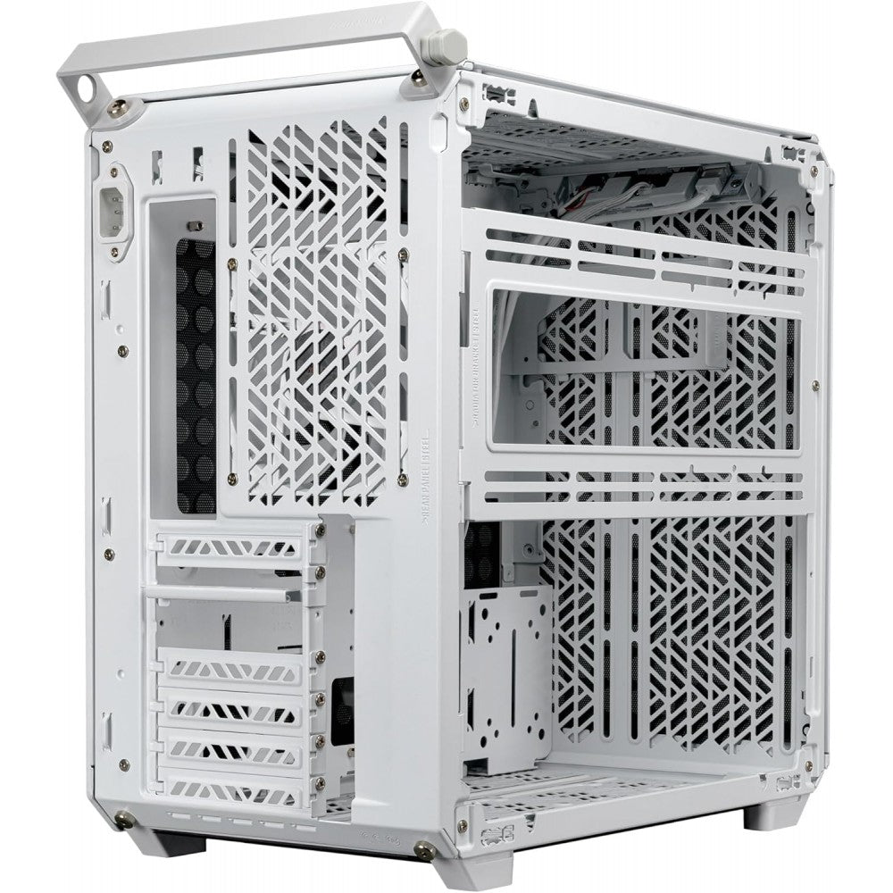 Case Cooler Master Qube 500 Flatpack Mid Tower (ATX, White) - King Tech