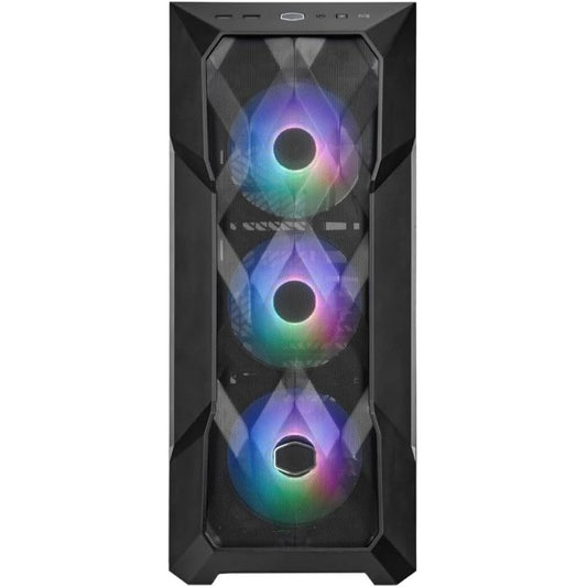 Case Cooler Master TD500 MESH V2 Mid Tower (ATX, Black, ARGB Fans) - King Tech