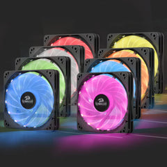Case Fan Kit Gaming Redragon GC-F006 RGB 120mm (3-Pack + Remote)