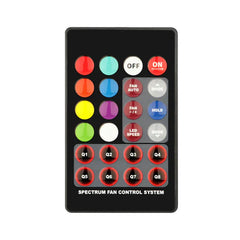 طقم مروحة علبة الألعاب Redragon GC-F007 RGB 120 مم 57 وضعًا (مجموعة من 3 قطع + جهاز تحكم عن بُعد)