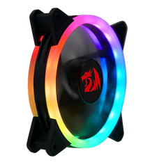 طقم مروحة علبة الألعاب Redragon GC-F011 RGB مقاس 120 مم (مجموعة من 3 قطع + وحدة تحكم)