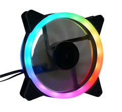 طقم مروحة علبة الألعاب Redragon GC-F011 RGB مقاس 120 مم (مجموعة من 3 قطع + وحدة تحكم)