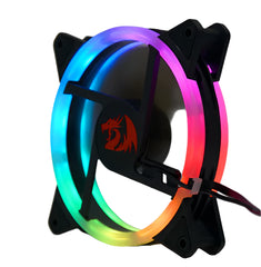 طقم مروحة علبة الألعاب Redragon GC-F011 RGB مقاس 120 مم (مجموعة من 3 قطع + وحدة تحكم)