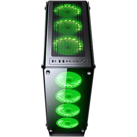 Case Gaming Redragon Ironhide GC-801 Full Tower TG 6 RGB Fans - King Tech