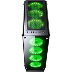 Case Gaming Redragon Ironhide GC-801 Full Tower TG 6 RGB Fans - King Tech