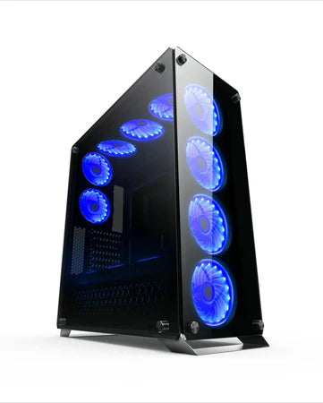 Case Gaming Redragon Ironhide GC-801 Full Tower TG 6 RGB Fans - King Tech