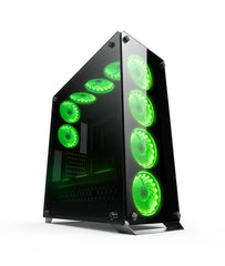 Case Gaming Redragon Ironhide GC-801 Full Tower TG 6 RGB Fans - King Tech