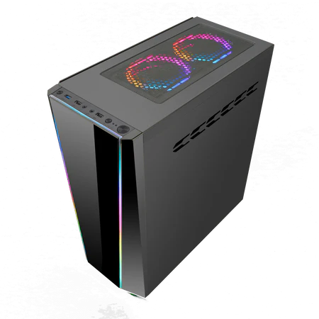 Case Gaming Redragon Tailgate GC-702 ATX Mid-Tower TG RGB - King Tech