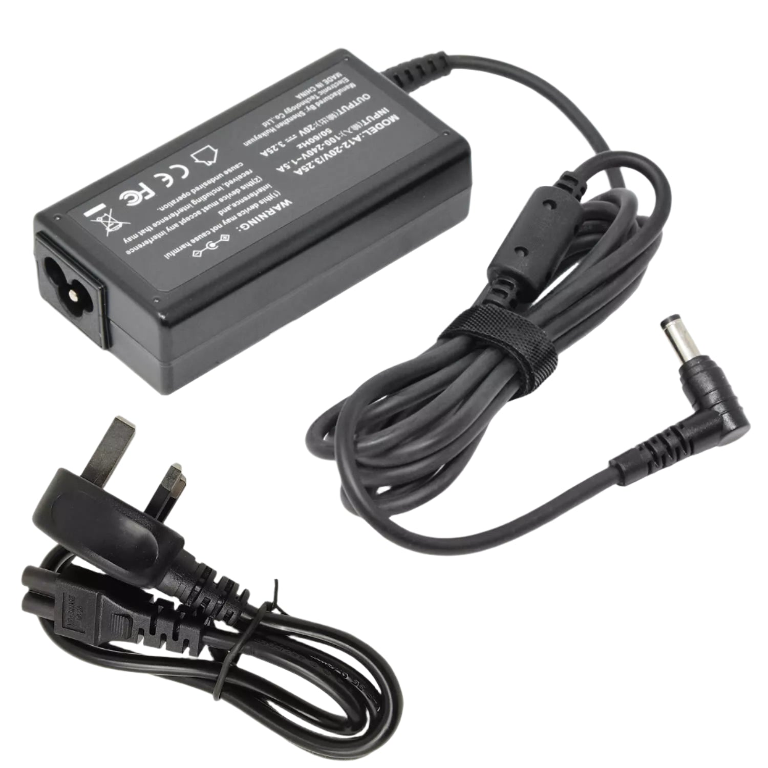 Charger for Laptop Fujitsu 20V 3.25A 5.5-2.5 Tos - King Tech