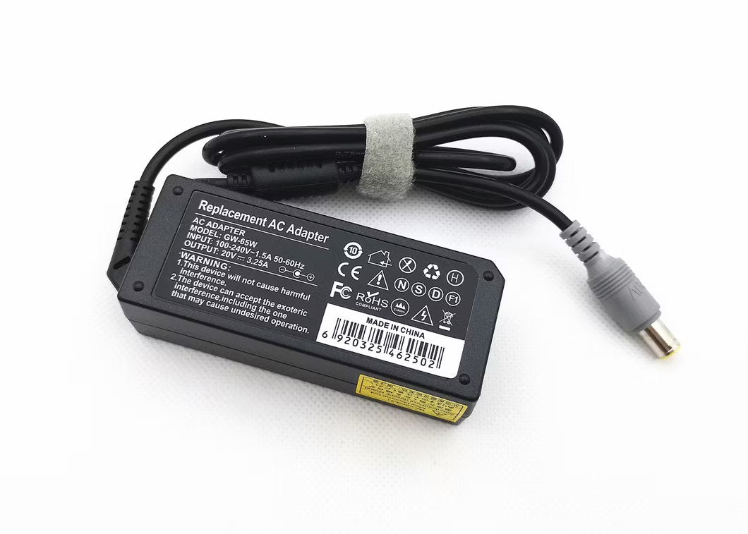Charger for Laptop Lenovo 20V 3.25A New DC 4.5 3.0 mm - King Tech