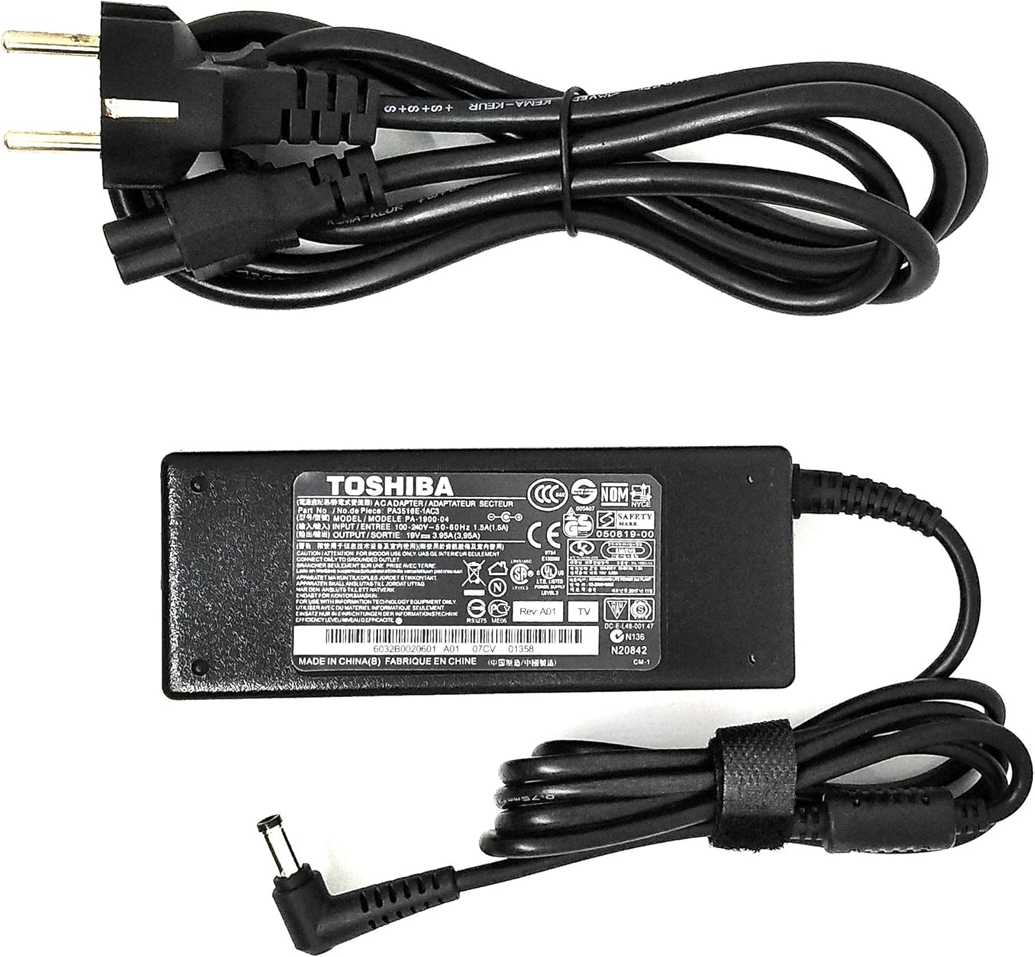 Charger for Laptop Toshiba 19V 3.95A - King Tech