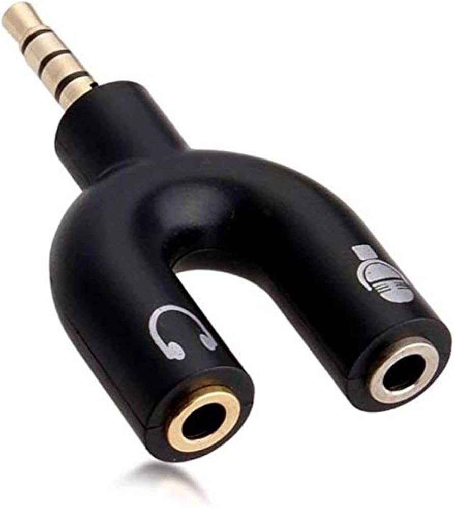 Converter Audio 2 Female x 1 Male - King Tech