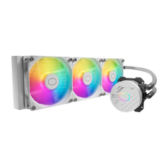 CPU Cooler Cooler Master MasterLiquid 360 Core II White (360mm AIO Liquid, ARGB Gen S) - King Tech