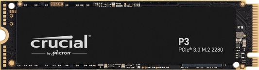 Crucial P3 1TB PCIe 3.0 M.2 Internal NVMe SSD