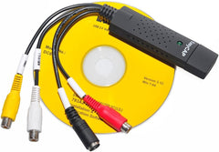 Dongle Easycap USB 2.0 to 4 Records AV signal - King Tech