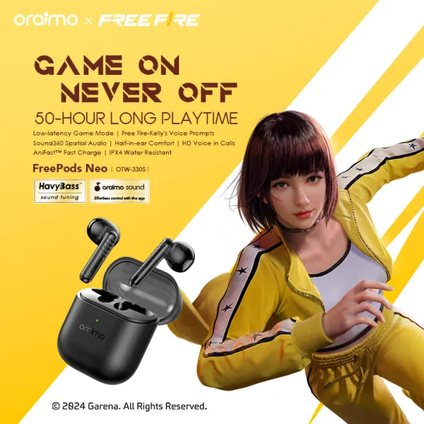 Earbuds Oraimo FreePods Neo OTW-330S - King Tech