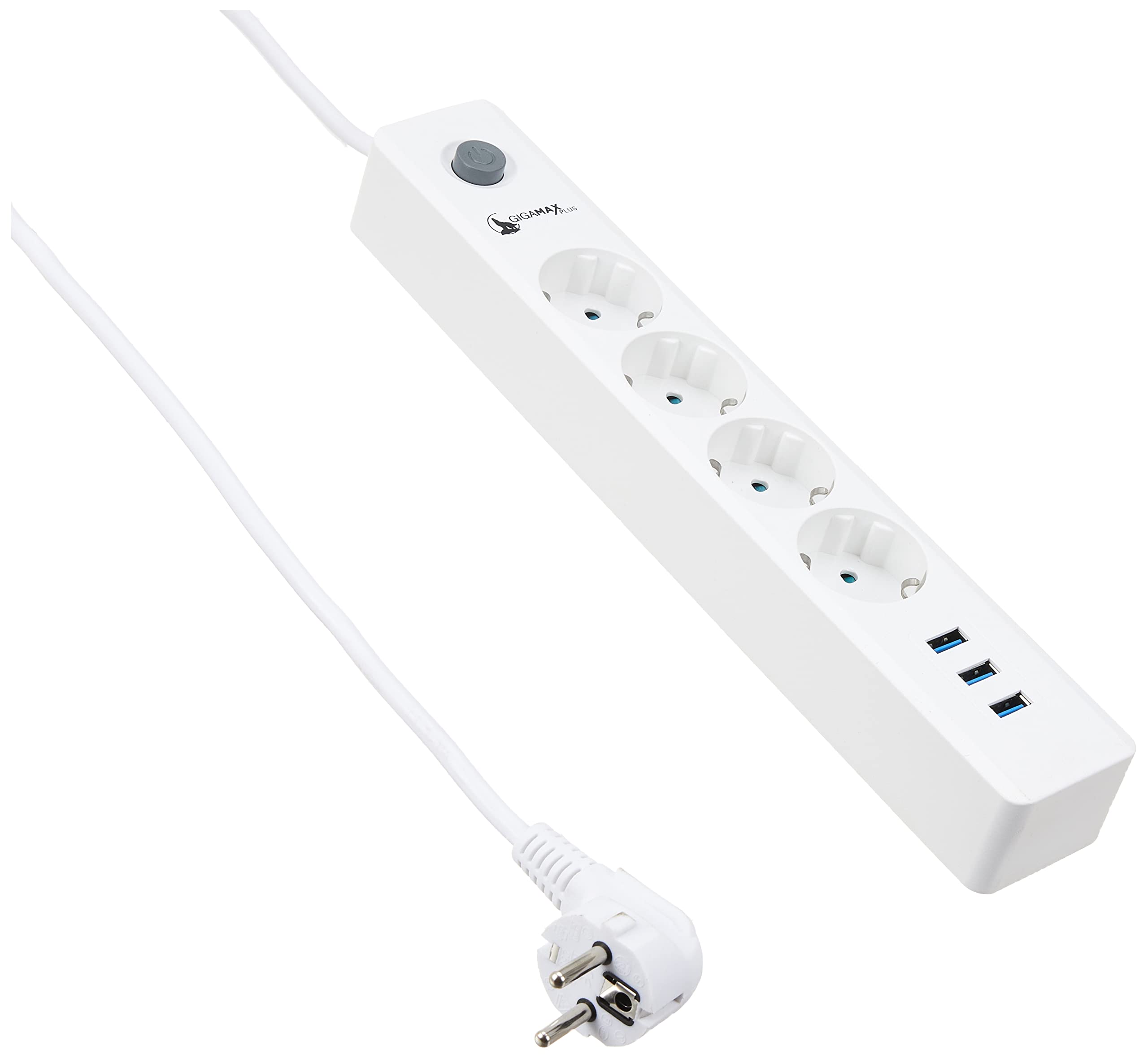 Electric Power Gigamax Plus GM77 4 Port 3 USB - King Tech