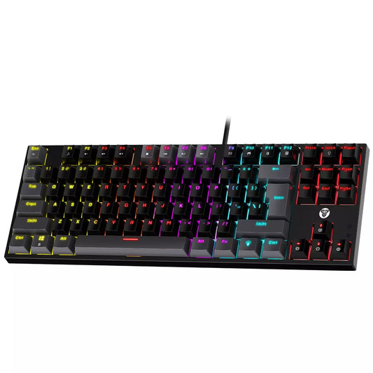 Fantech Atom87 MK887 TKL Mechanical Gaming Keyboard - Black, Blue Switches