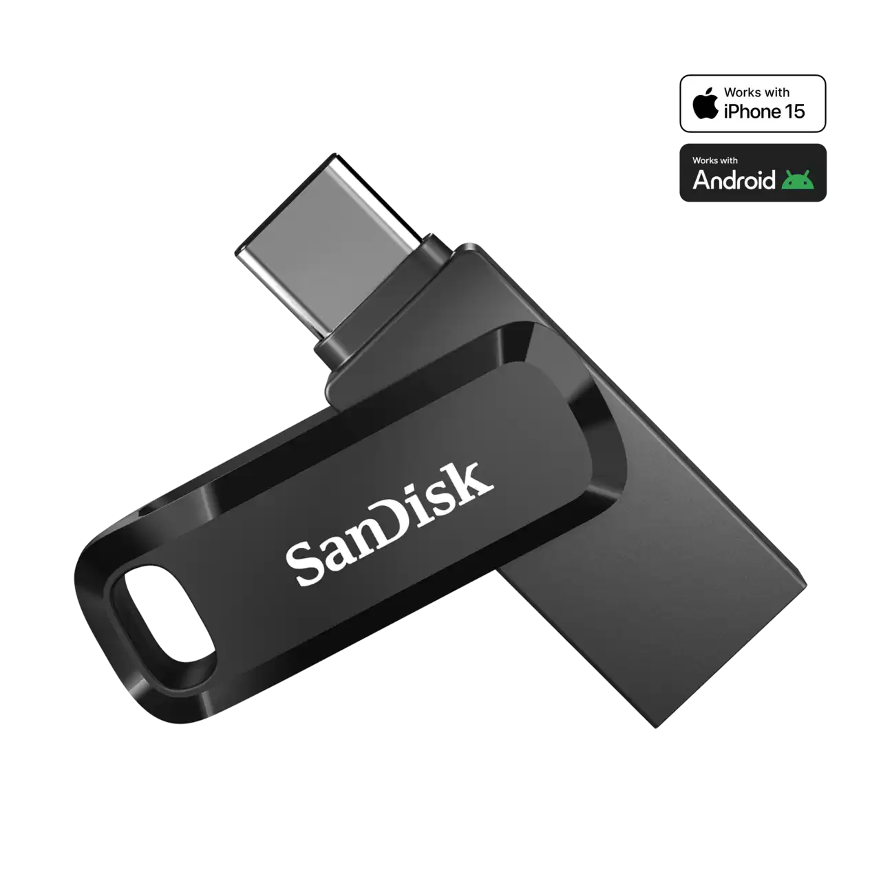 Flash Memory SanDisk 128GB SDDDC3 G46 OTG Type-C - King Tech