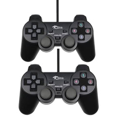 Gamepad Double Cougar Black Analog - King Tech