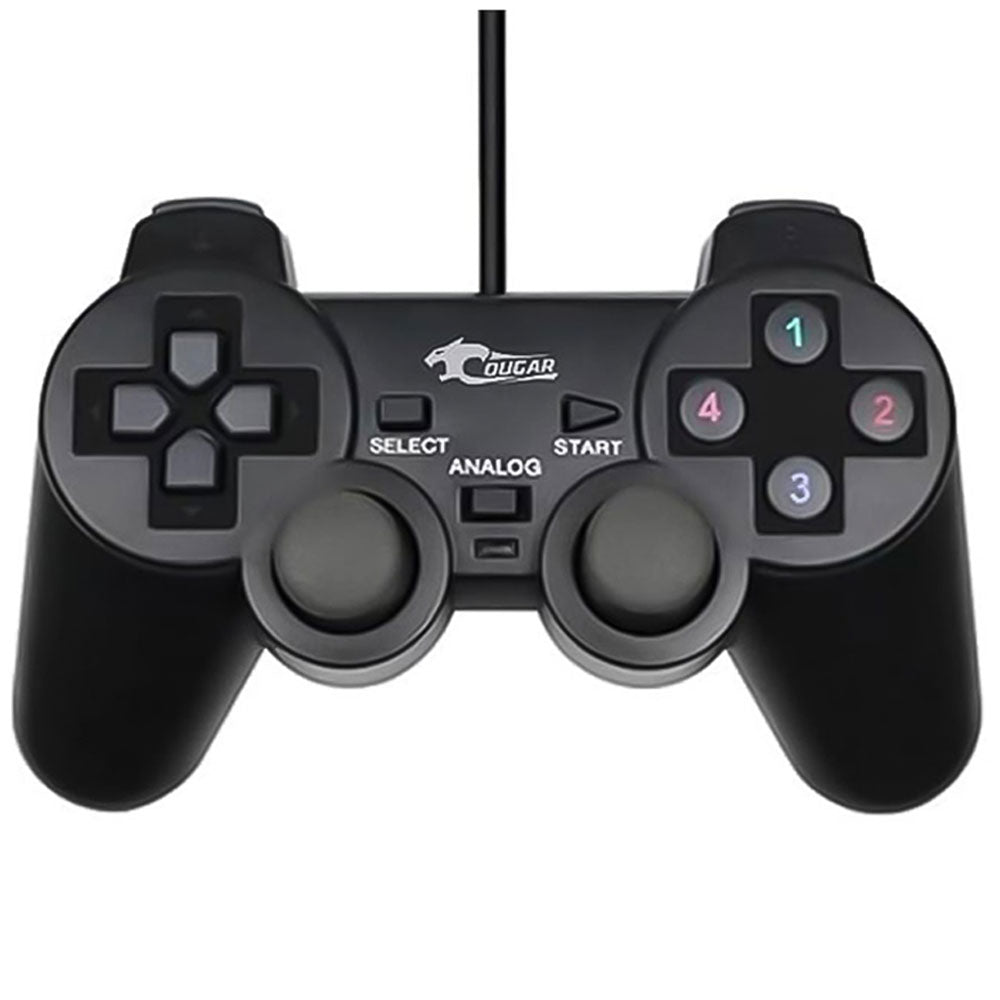 Gamepad Double Cougar Black Analog - King Tech