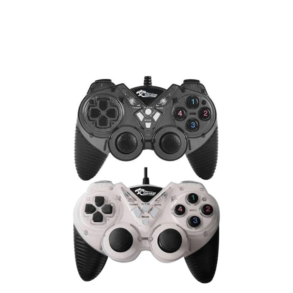 Gamepad Double Turbo Cougar Black 9082 - King Tech